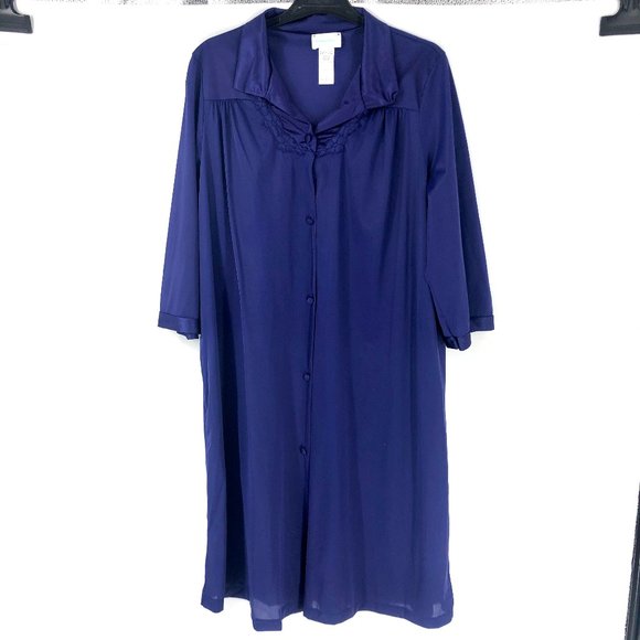 Vintage Vanity Fair Sheer Sleep Robe Dress Small - Picture 1 of 6